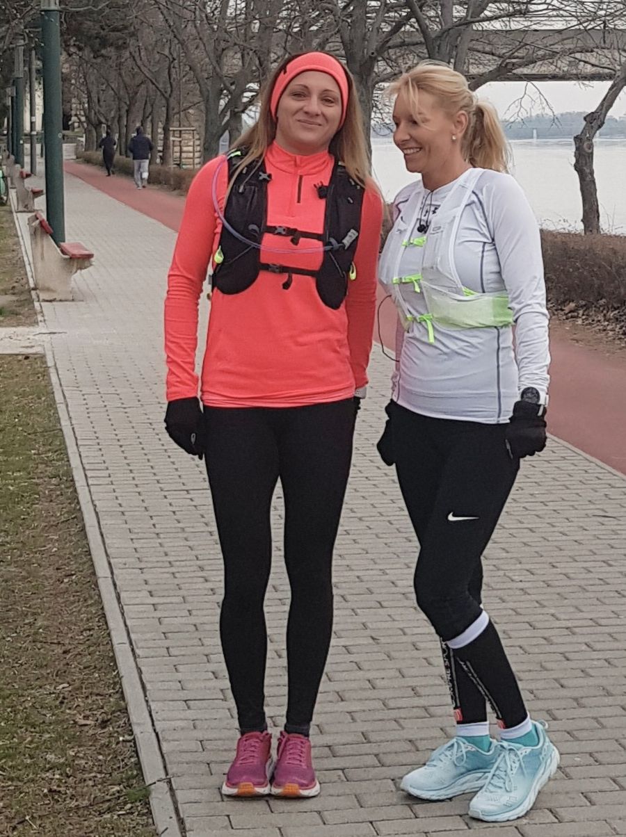 Anita Eva Pecs Margitsziget maraton felkeszito