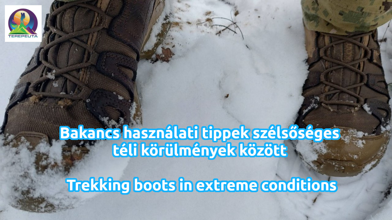 Túracipő, túrabakancs vízhatlanítás