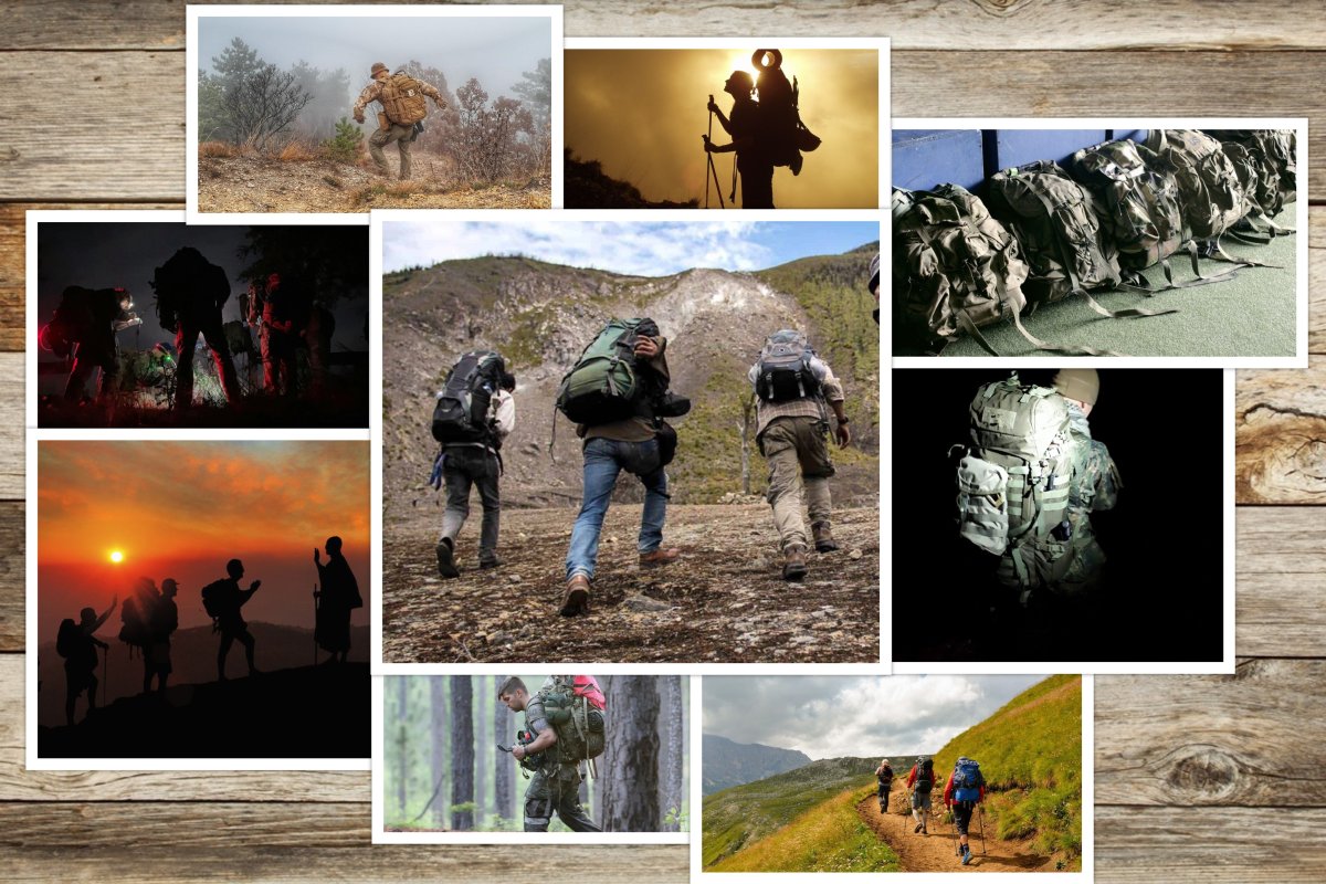 Állóképességi edzések, keresztedzés - a hátizsákolás