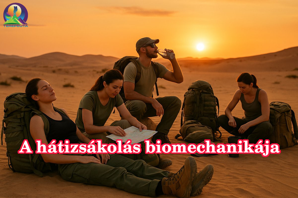 Foto: terepeuta.hu - AI generated A túrázás és teherhordás biomechanikai háttere