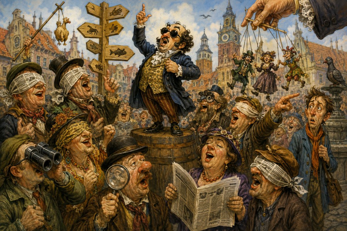 A vaksi ember diadala - politikai törzsek, félelmek és kényelmes hazugságok